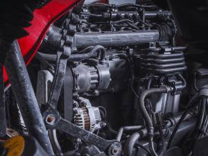 Semi truck engine with alternator issues